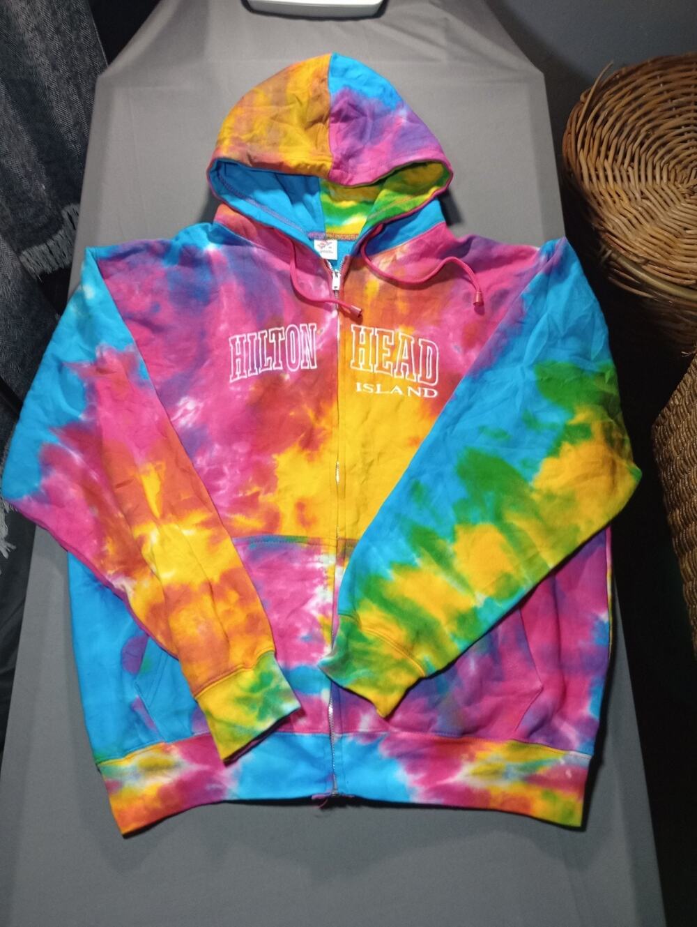 Hilton Head Island Full Zip Hoodie Men's Size XL